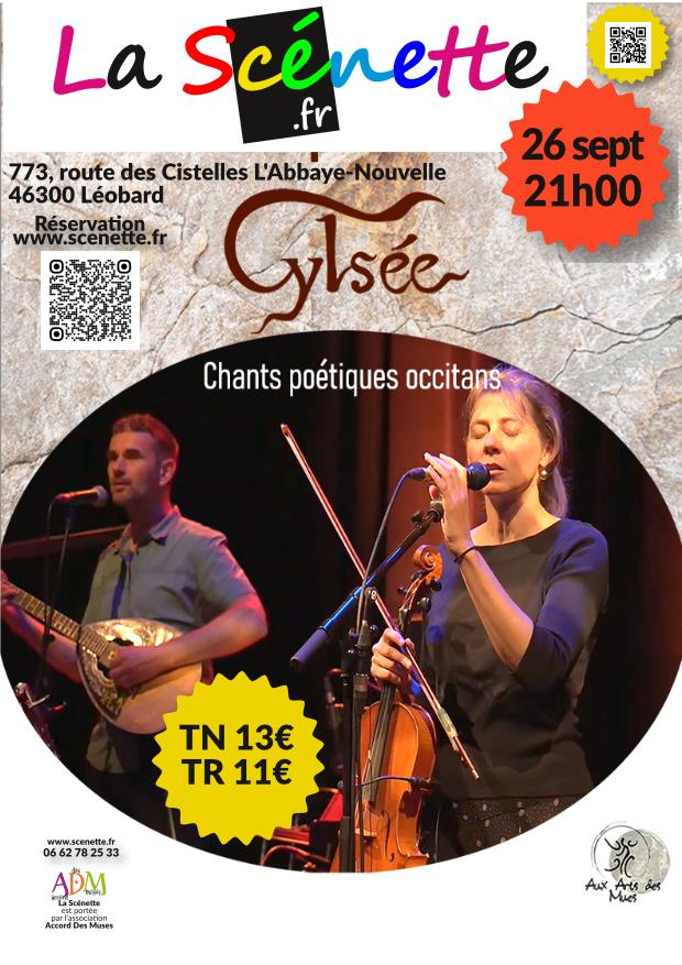 Cylsée c’est ce samedi 26 septembre à 21h à La Scénette. Comme d’habitude venez nombreux et n’oubliez pas la scène ouverte le 6 octobre.