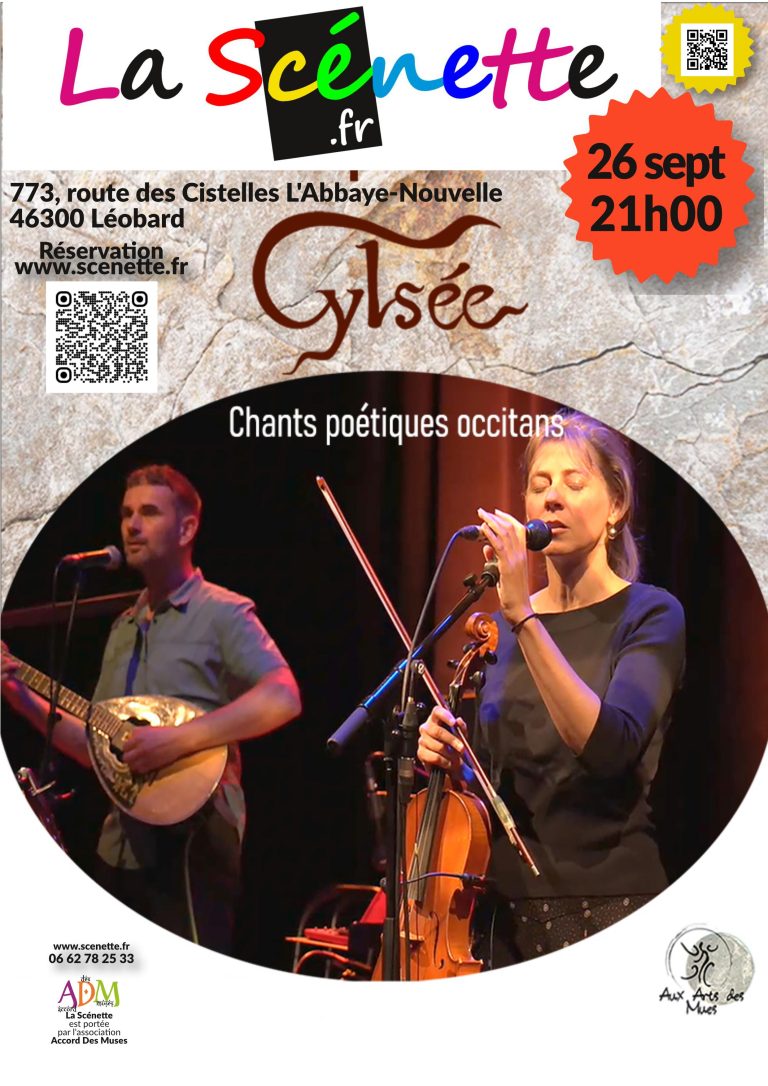 CYLSEE, c’est le 26 septembre à 21h à La Scénette. Mais avant, Les  Impromptueuses vous attendent le 18 sept. sur la même scène.